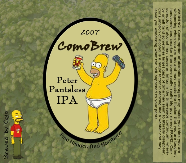 Peter Pantsless India Pale Ale