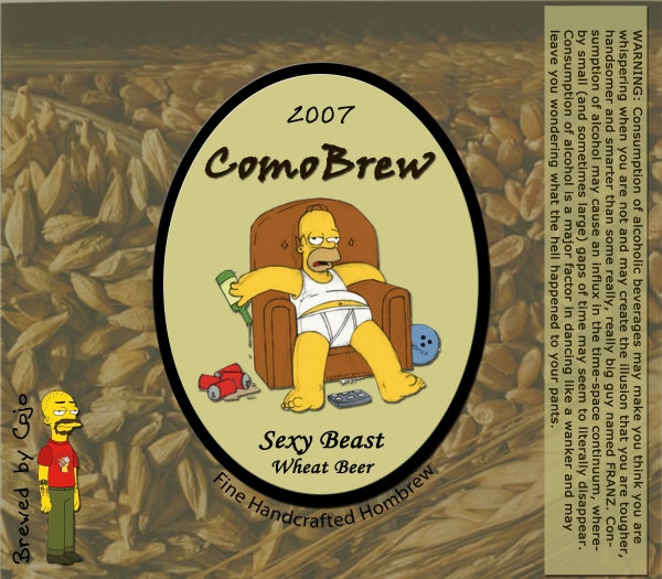 Sexy Beast Wheat Beer