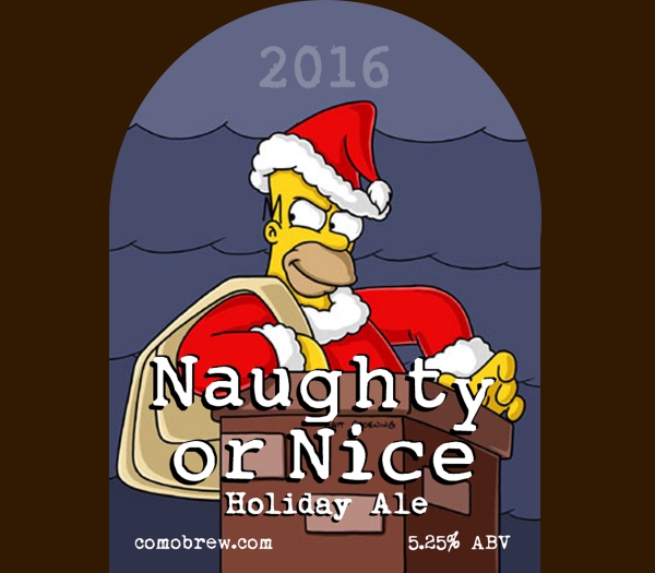 Naughty or Nice Holiday Ale