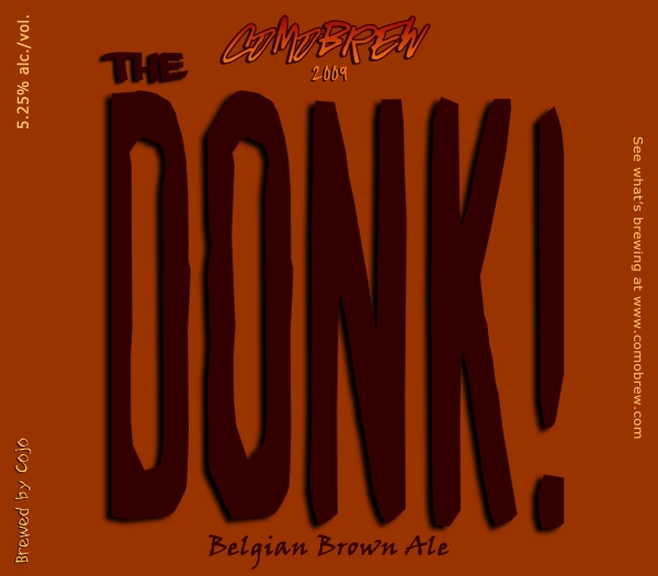The Donk Belgian Brown Ale